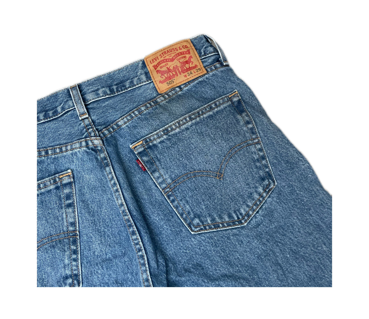 (2) Levi’s Jeans 505
